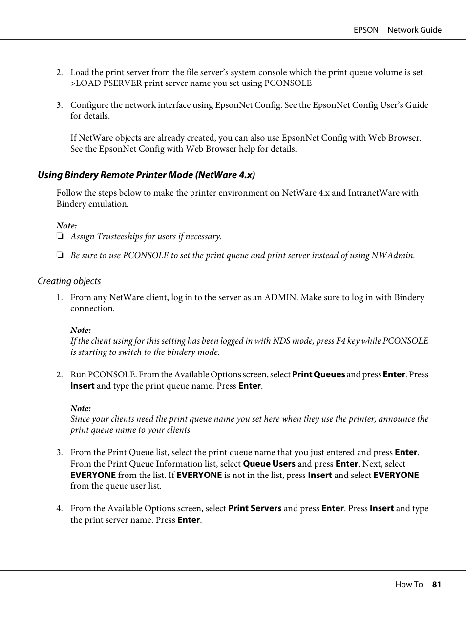 Epson AcuLaser M8000N User Manual | Page 81 / 137