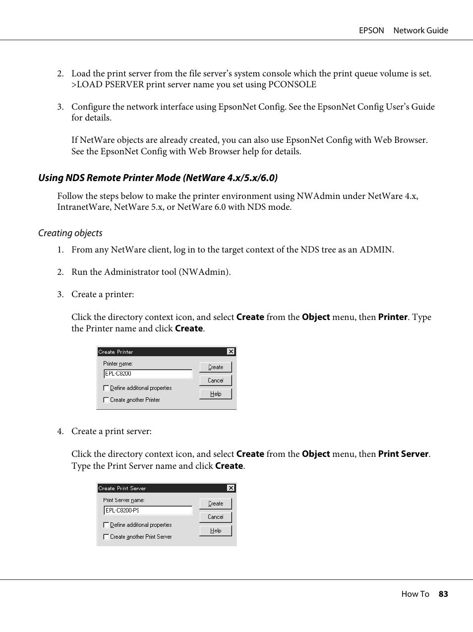 Epson AcuLaser M8000N User Manual | Page 83 / 137