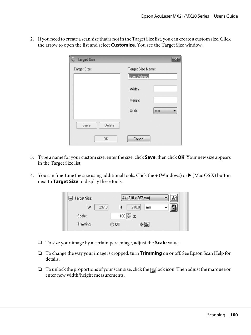 Epson AcuLaser MX20DNF User Manual | Page 100 / 286