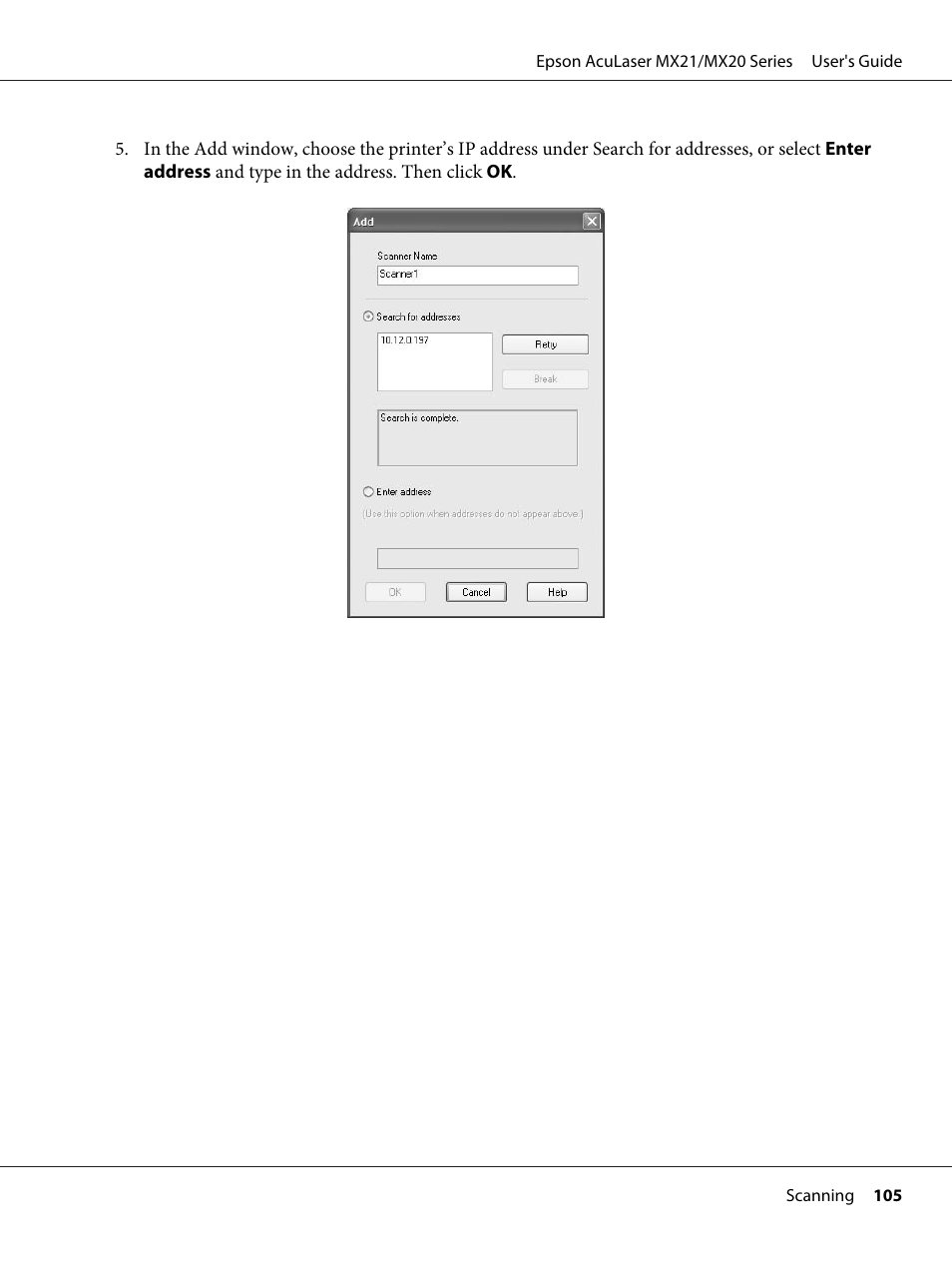 Epson AcuLaser MX20DNF User Manual | Page 105 / 286