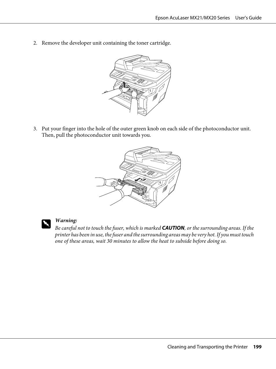 Epson AcuLaser MX20DNF User Manual | Page 199 / 286