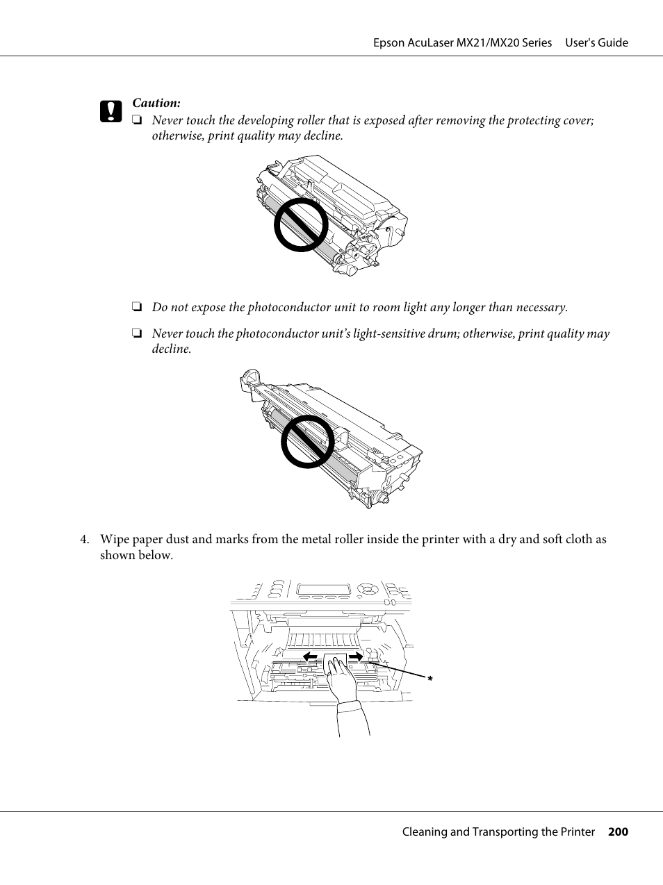 Epson AcuLaser MX20DNF User Manual | Page 200 / 286