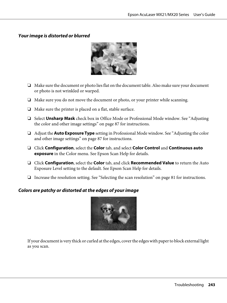 Epson AcuLaser MX20DNF User Manual | Page 243 / 286