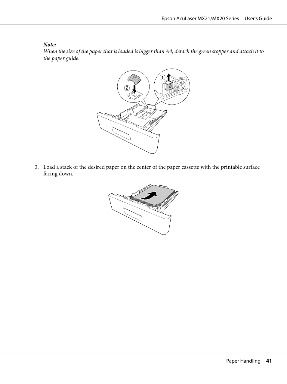 Epson AcuLaser MX20DNF User Manual | Page 41 / 286