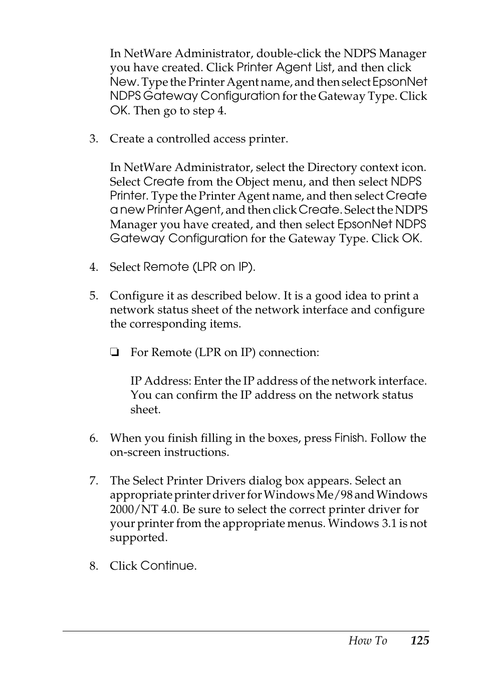 Epson COLOR Copy Station 8600 User Manual | Page 125 / 242