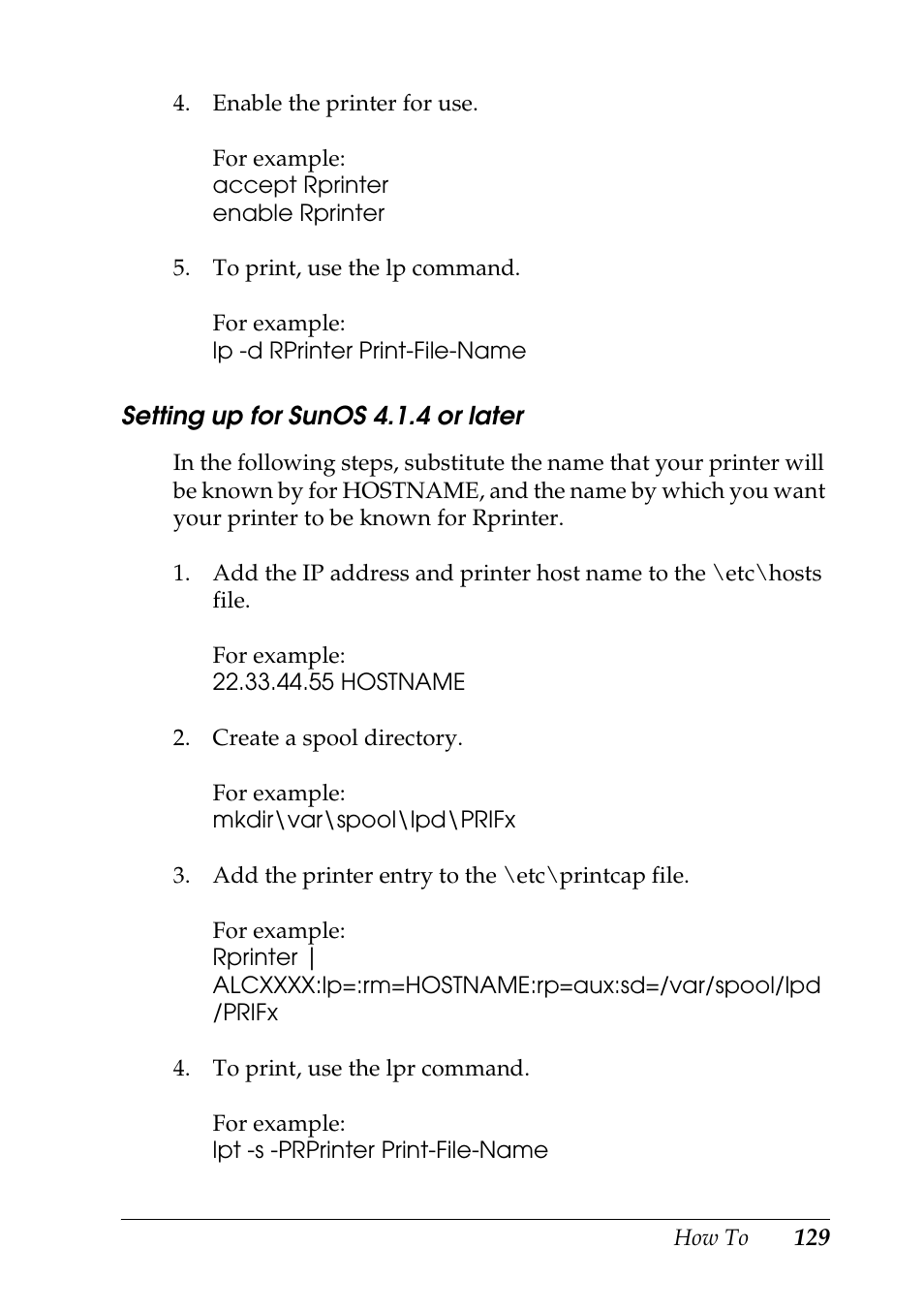 Epson COLOR Copy Station 8600 User Manual | Page 129 / 242