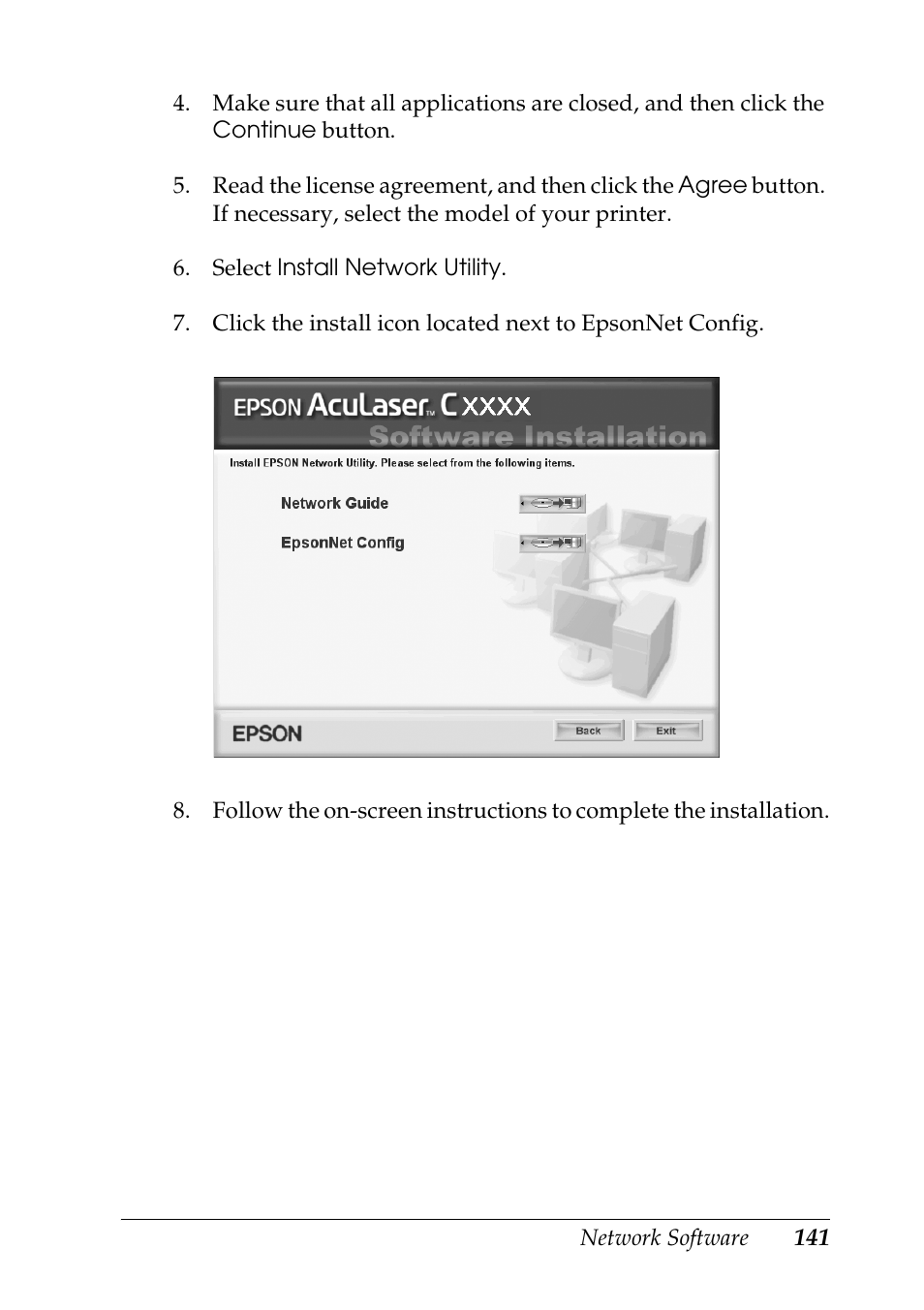 Epson COLOR Copy Station 8600 User Manual | Page 141 / 242