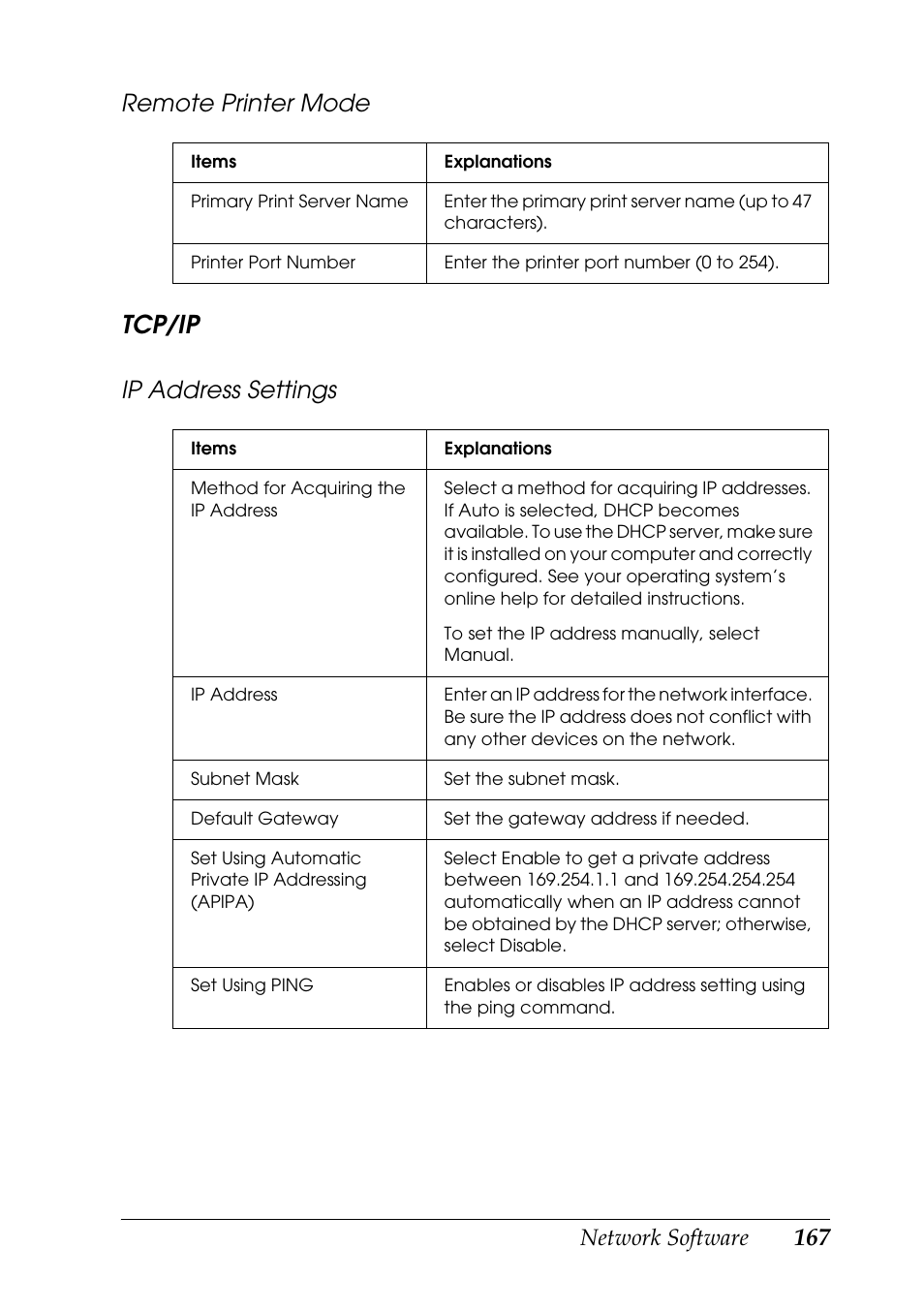 Epson COLOR Copy Station 8600 User Manual | Page 167 / 242