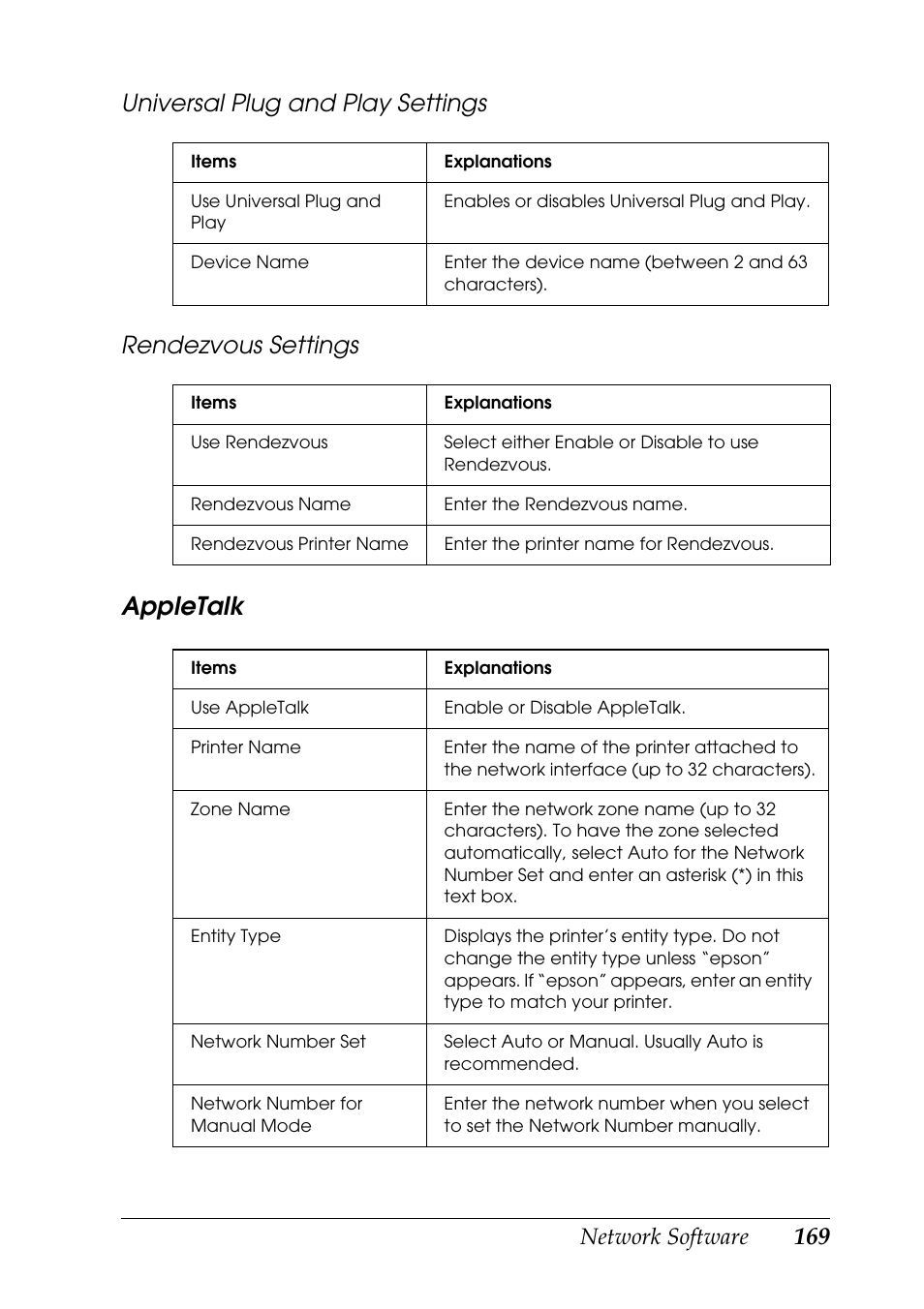 Epson COLOR Copy Station 8600 User Manual | Page 169 / 242