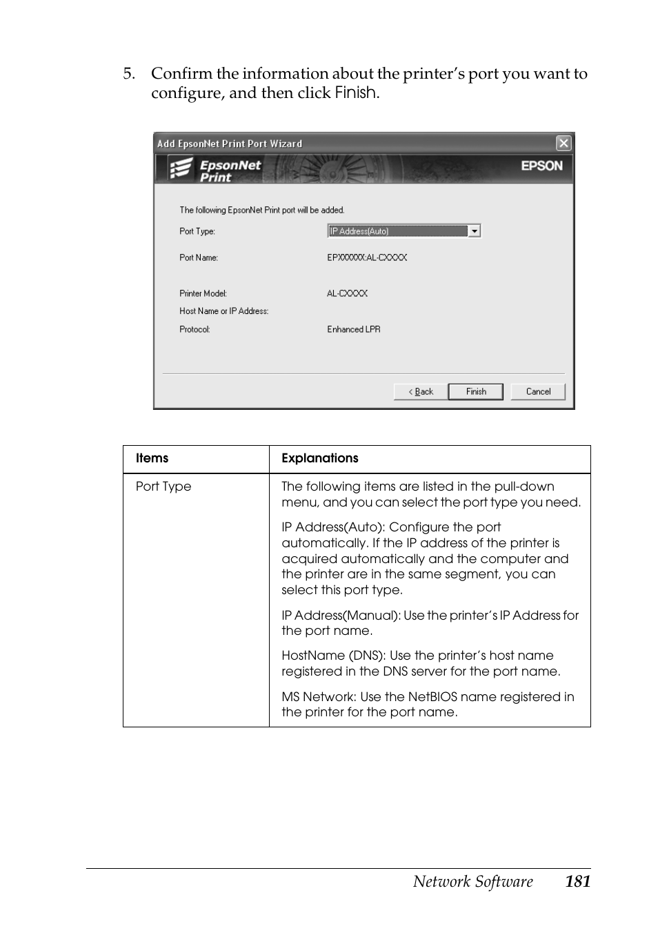 Epson COLOR Copy Station 8600 User Manual | Page 181 / 242