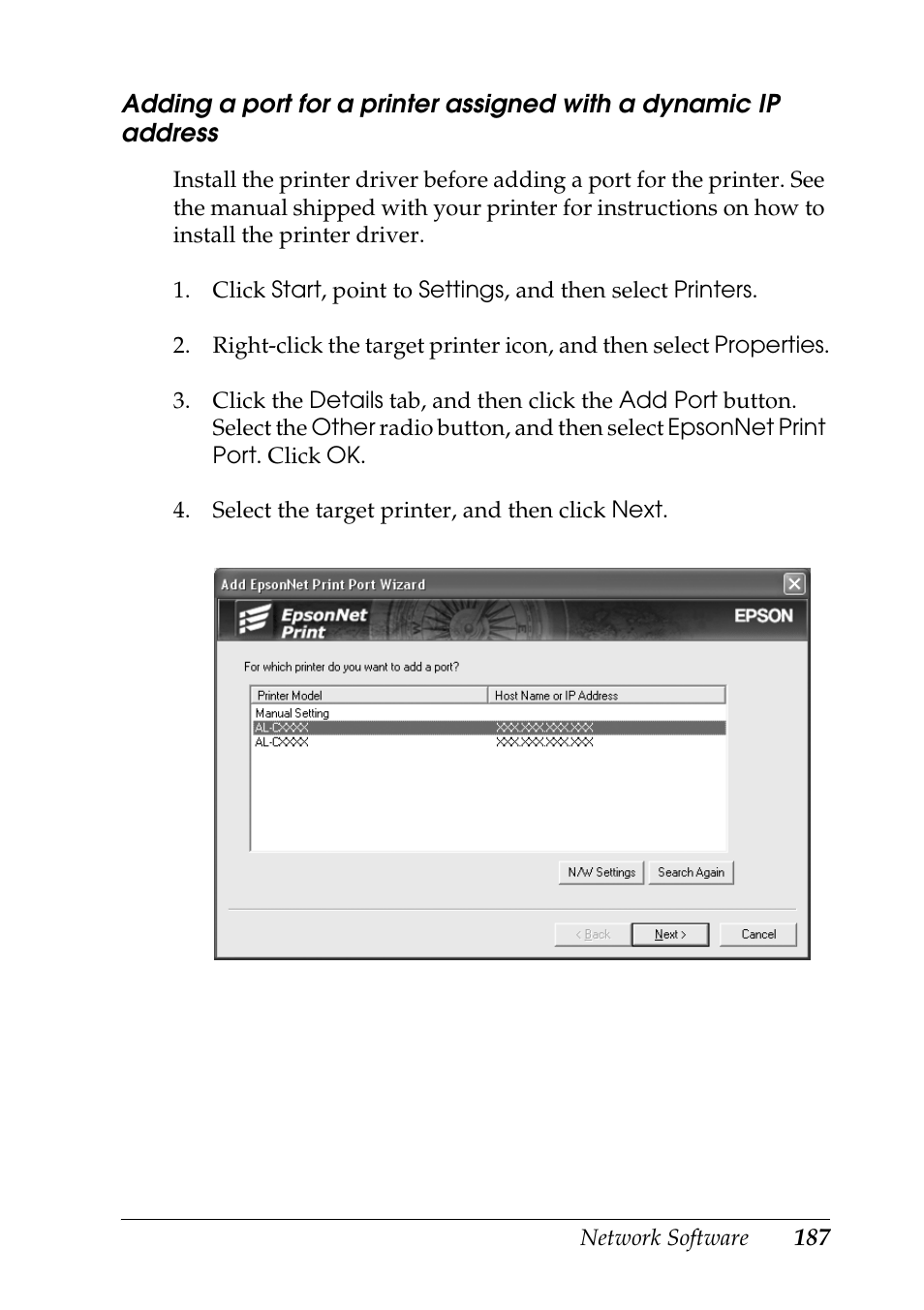 Epson COLOR Copy Station 8600 User Manual | Page 187 / 242