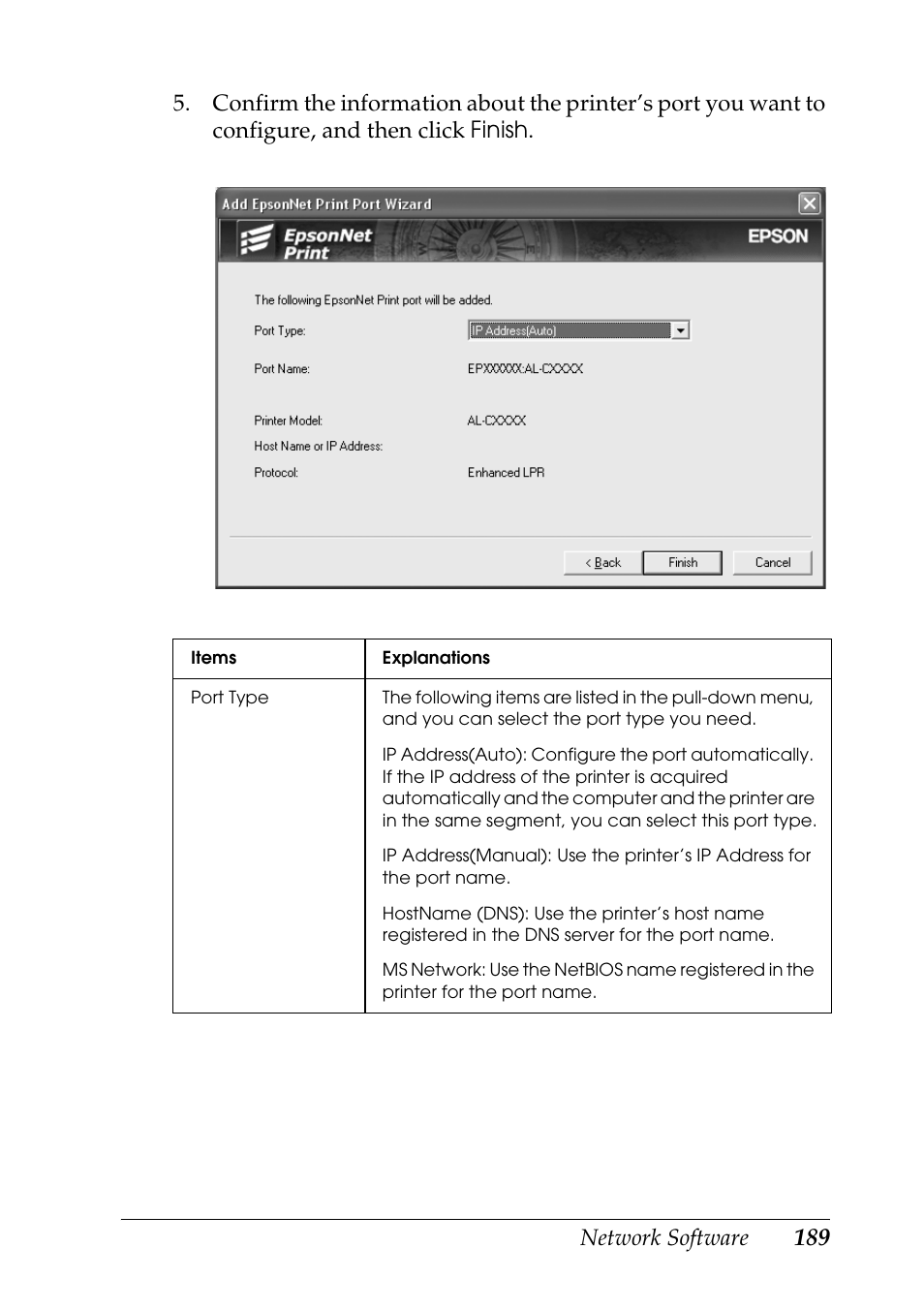 Epson COLOR Copy Station 8600 User Manual | Page 189 / 242