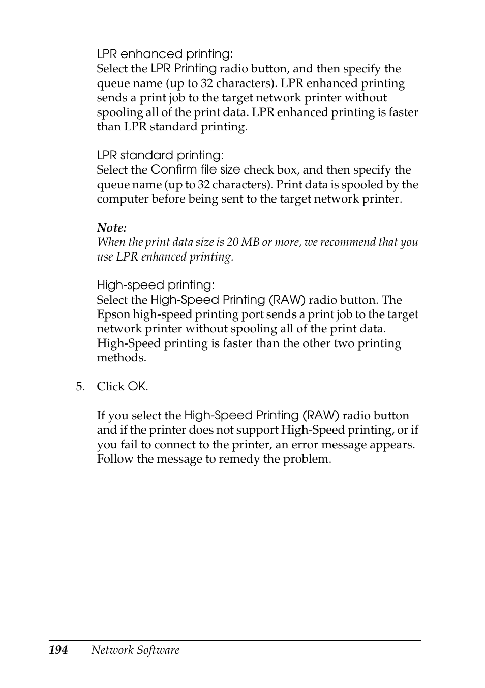 Epson COLOR Copy Station 8600 User Manual | Page 194 / 242