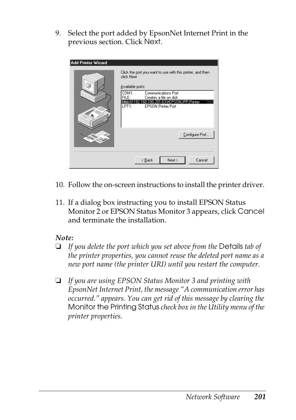 Epson COLOR Copy Station 8600 User Manual | Page 201 / 242