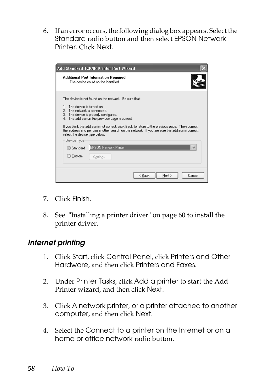 Epson COLOR Copy Station 8600 User Manual | Page 58 / 242