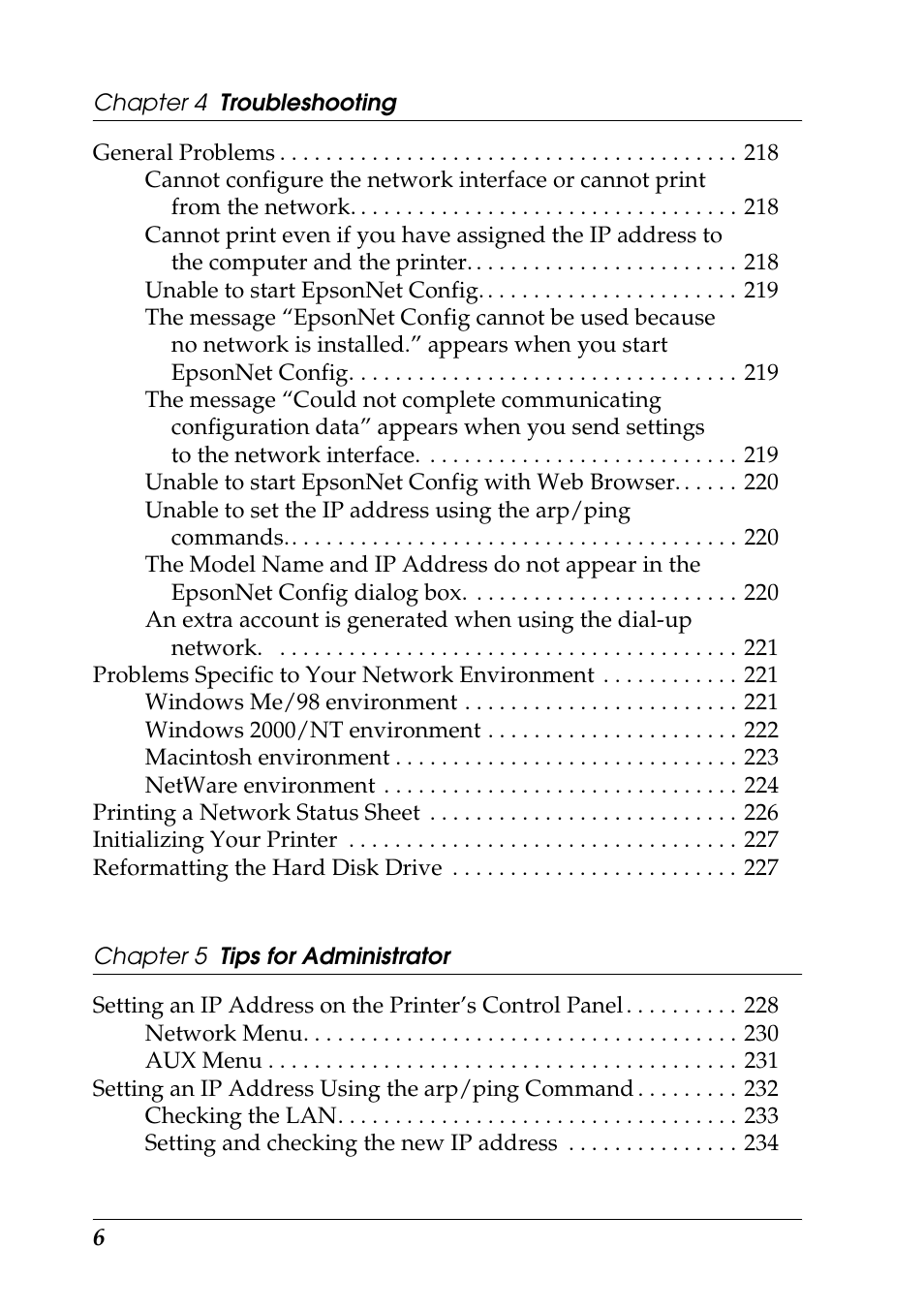 Epson COLOR Copy Station 8600 User Manual | Page 6 / 242