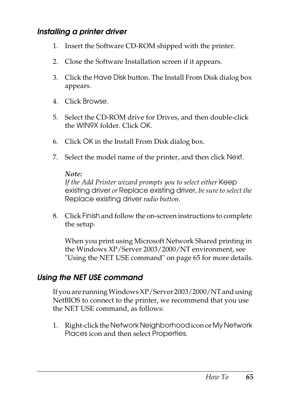 Epson COLOR Copy Station 8600 User Manual | Page 65 / 242