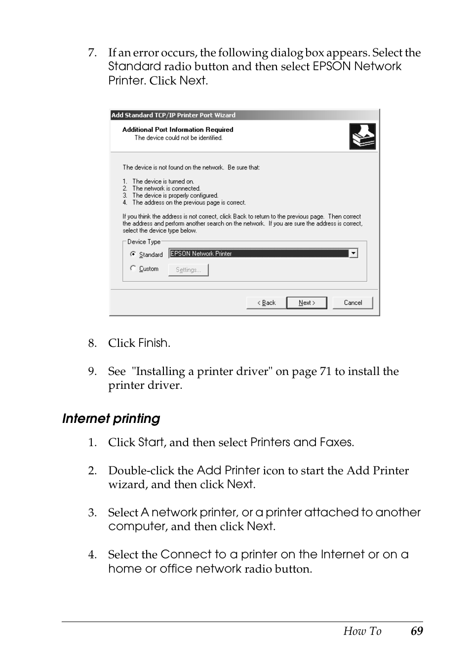 Epson COLOR Copy Station 8600 User Manual | Page 69 / 242