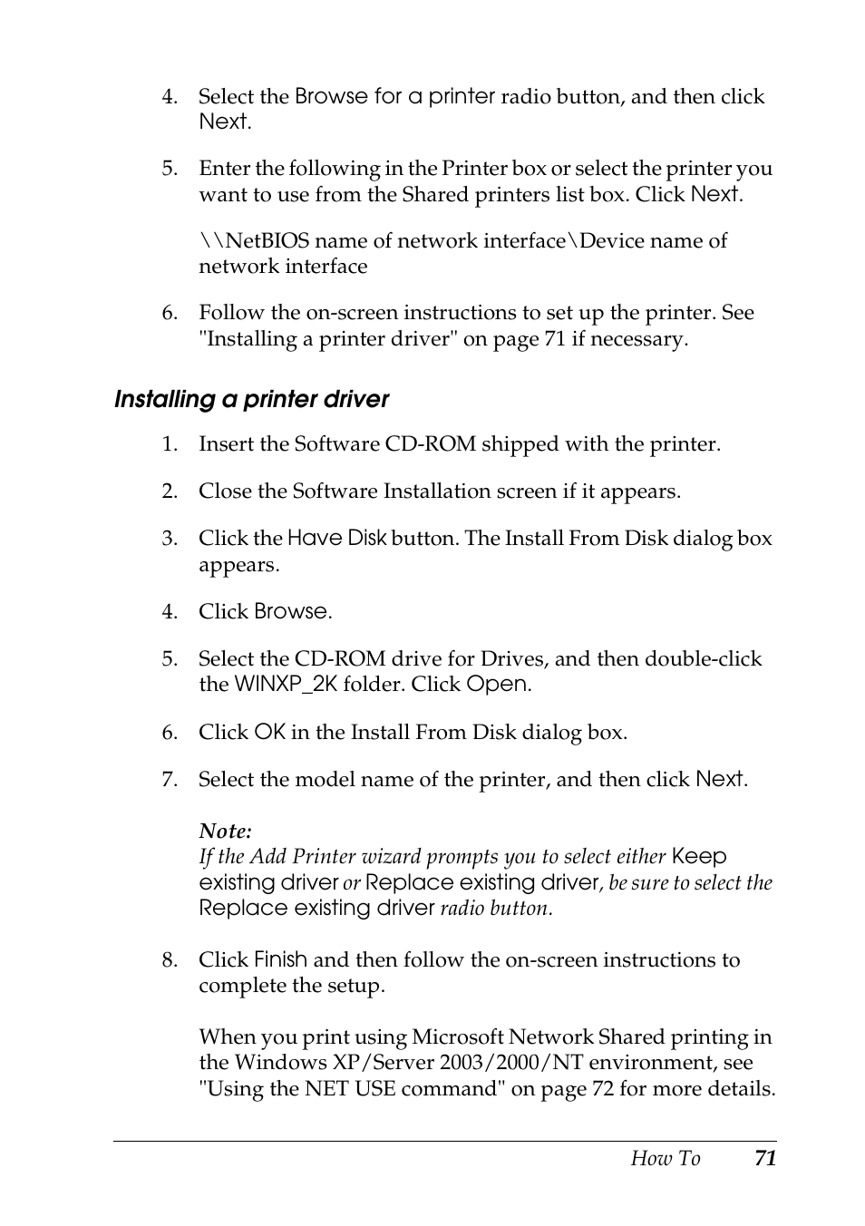 Epson COLOR Copy Station 8600 User Manual | Page 71 / 242