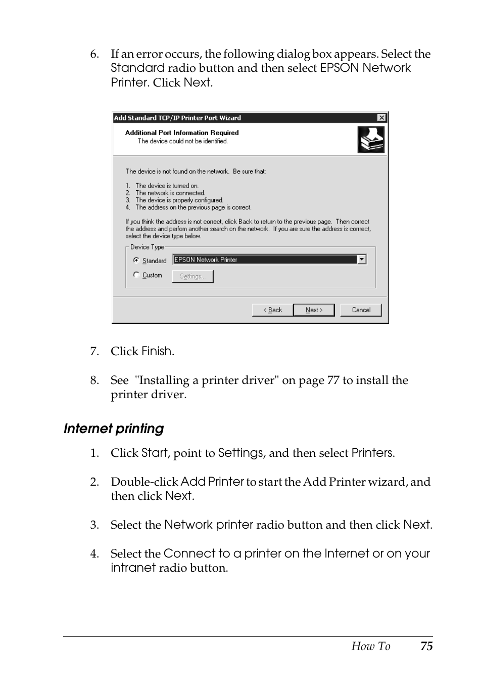 Epson COLOR Copy Station 8600 User Manual | Page 75 / 242