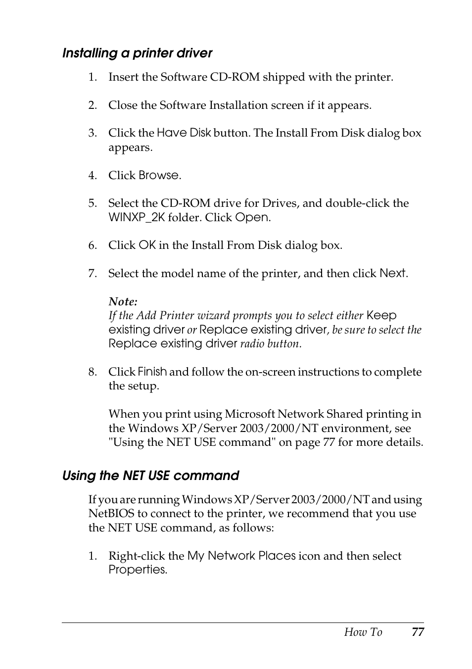 Epson COLOR Copy Station 8600 User Manual | Page 77 / 242