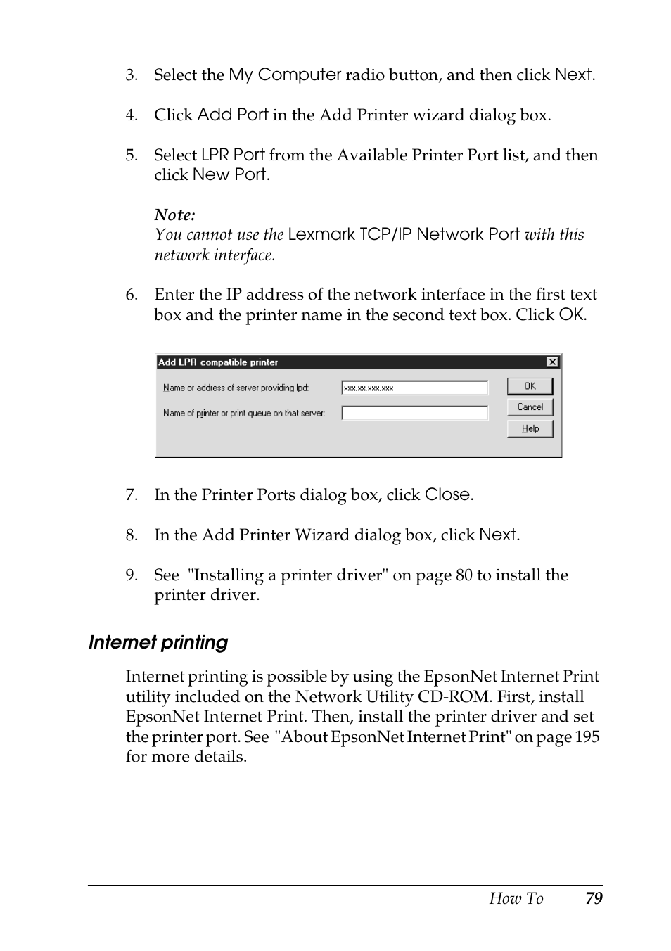 Epson COLOR Copy Station 8600 User Manual | Page 79 / 242