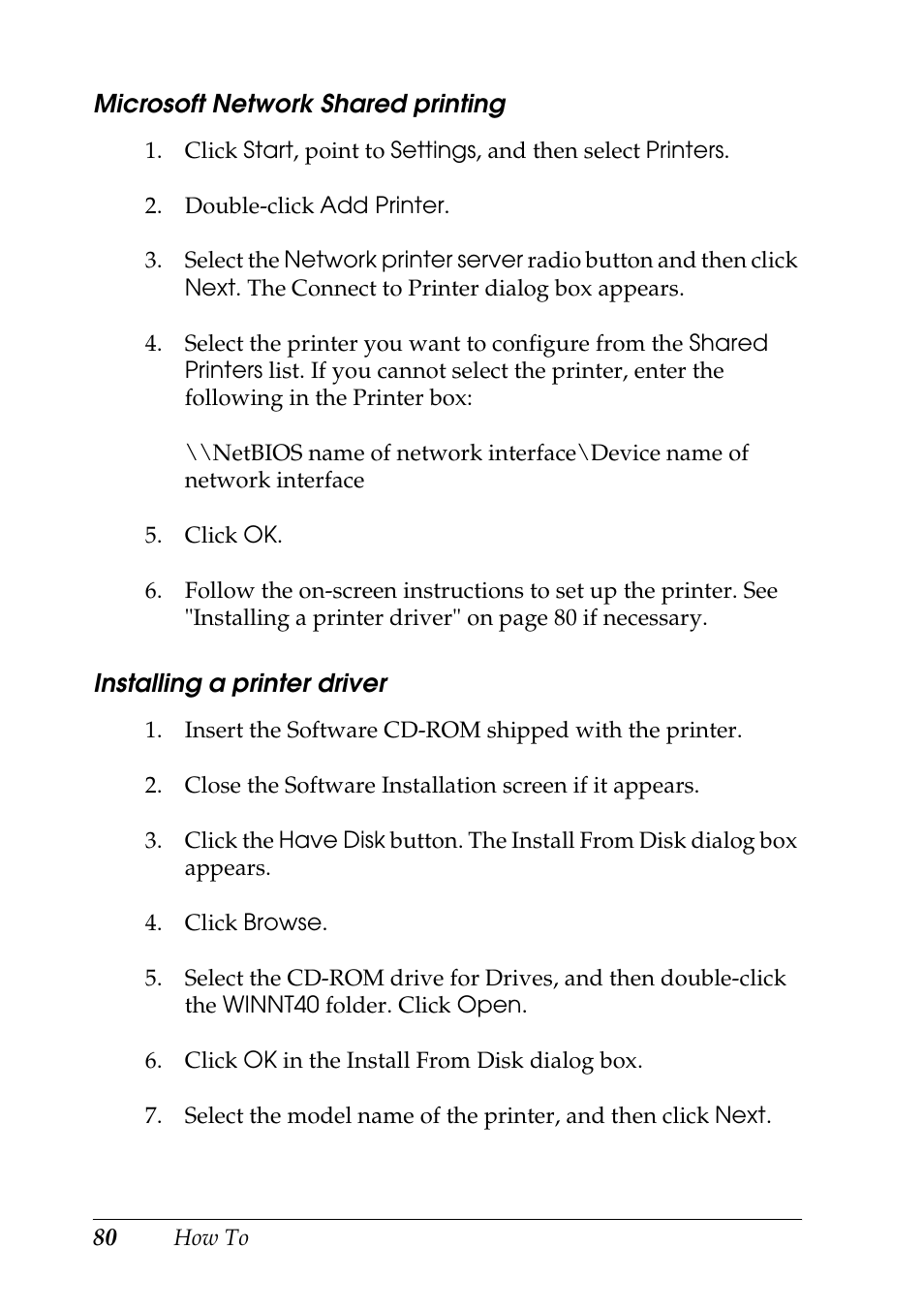 Epson COLOR Copy Station 8600 User Manual | Page 80 / 242