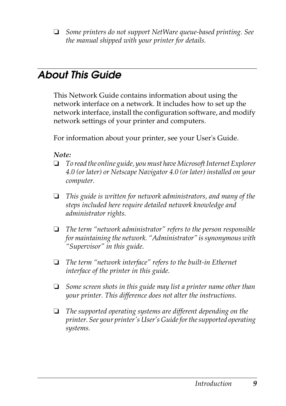 About this guide | Epson COLOR Copy Station 8600 User Manual | Page 9 / 242