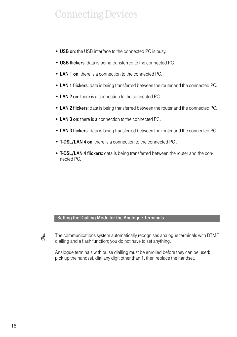 Connecting devices | Deutsche Telekom 704PC User Manual | Page 24 / 120