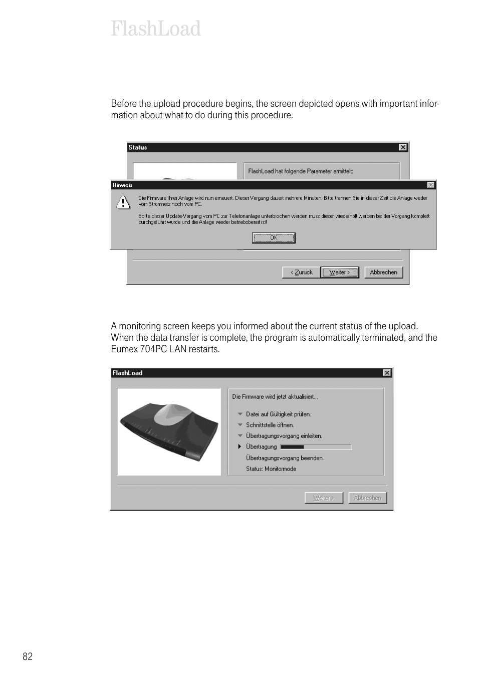 Flashload | Deutsche Telekom 704PC User Manual | Page 90 / 120