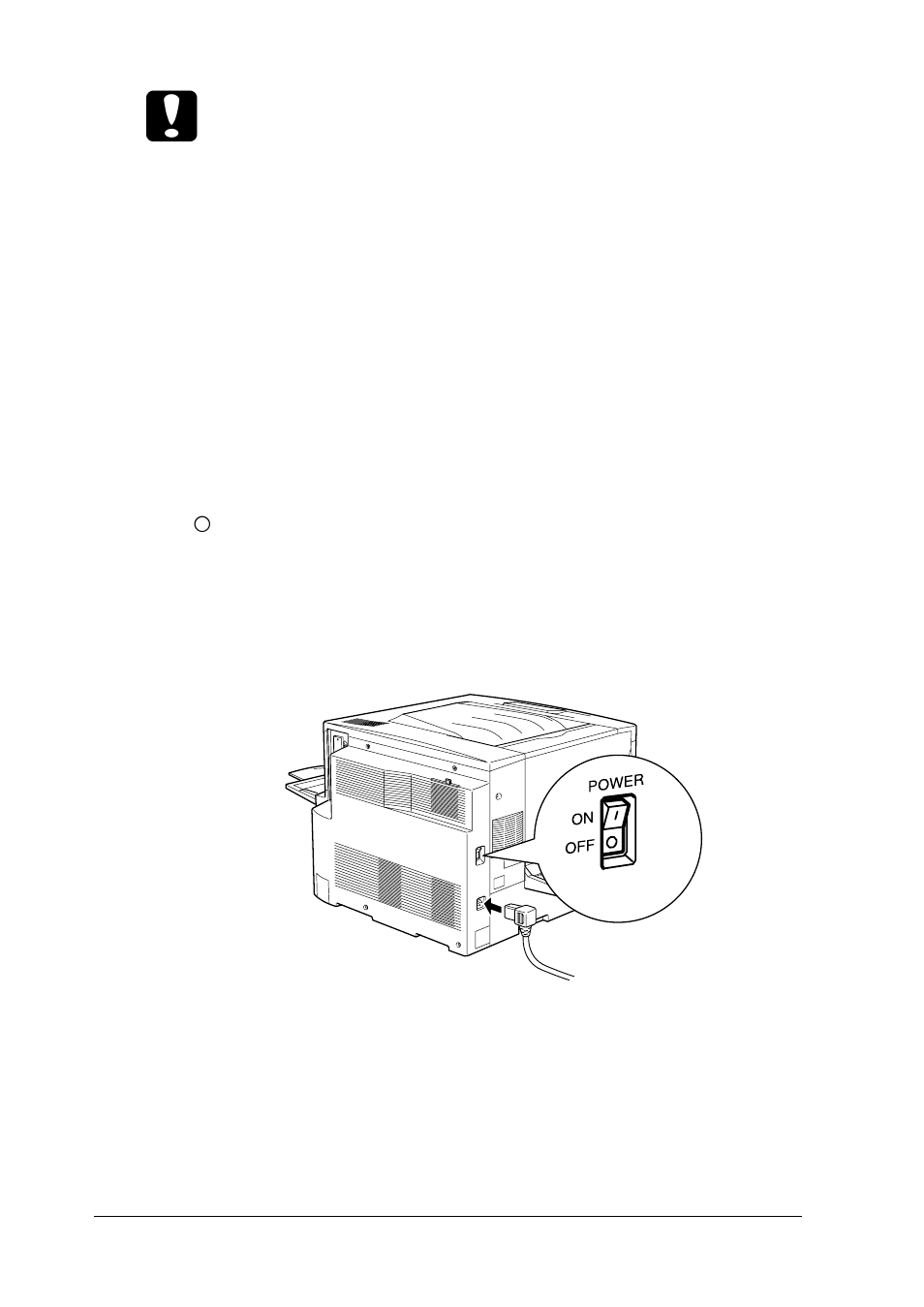 Plugging in the printer | Epson COLOR Copy Station 8600 User Manual | Page 32 / 48