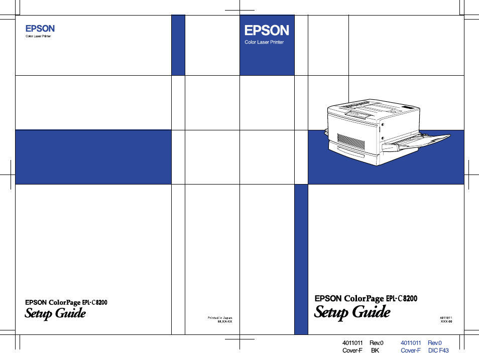 Epson EPL-C8200 User Manual | 90 pages