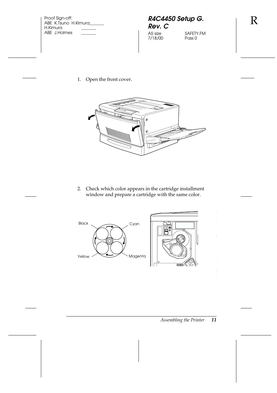 Epson EPL-C8200 User Manual | Page 19 / 90