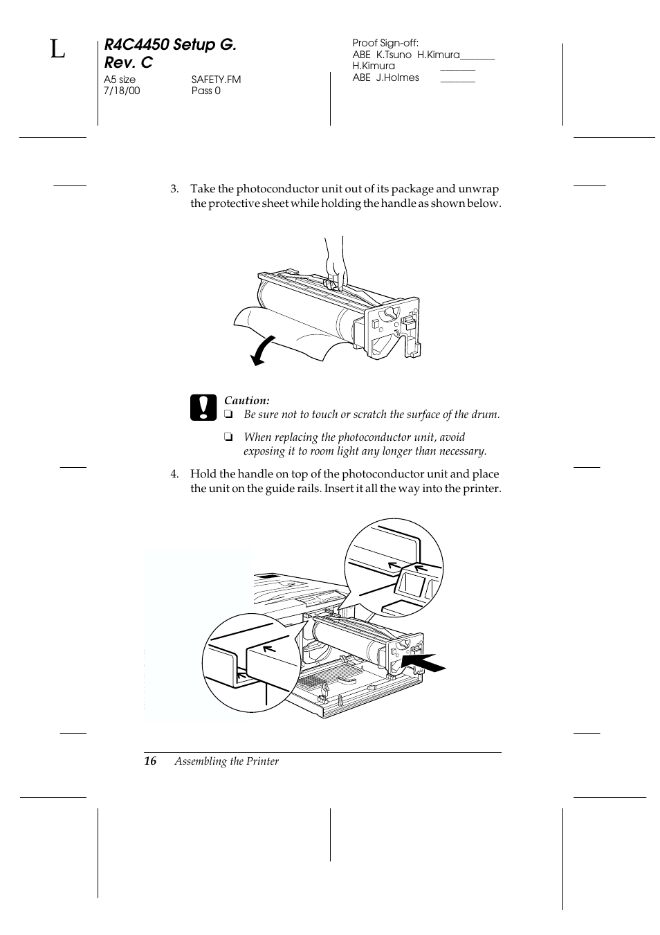 Epson EPL-C8200 User Manual | Page 24 / 90