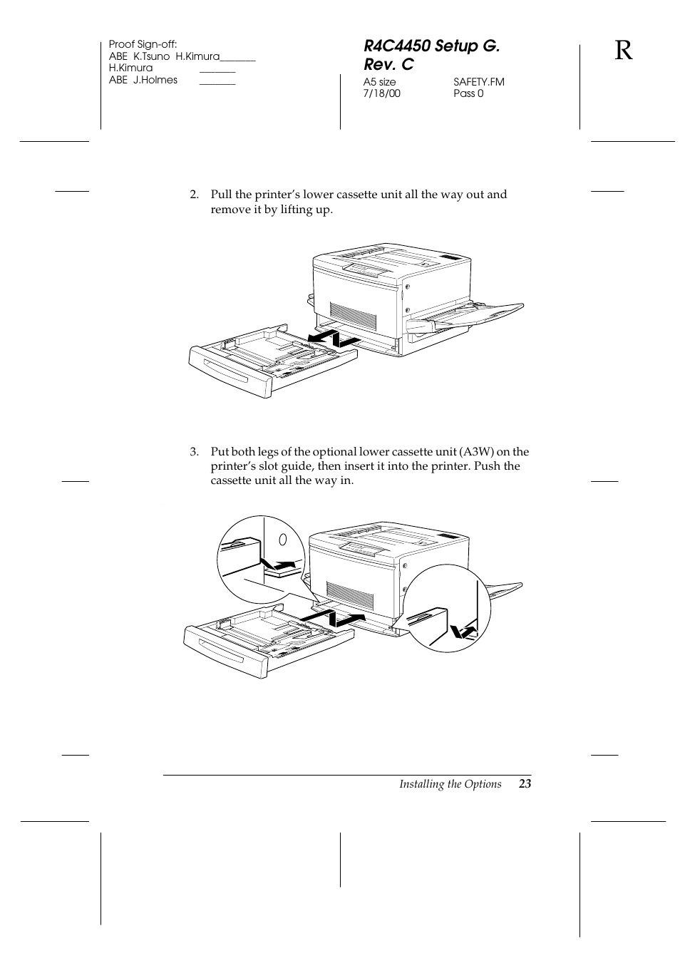Epson EPL-C8200 User Manual | Page 31 / 90