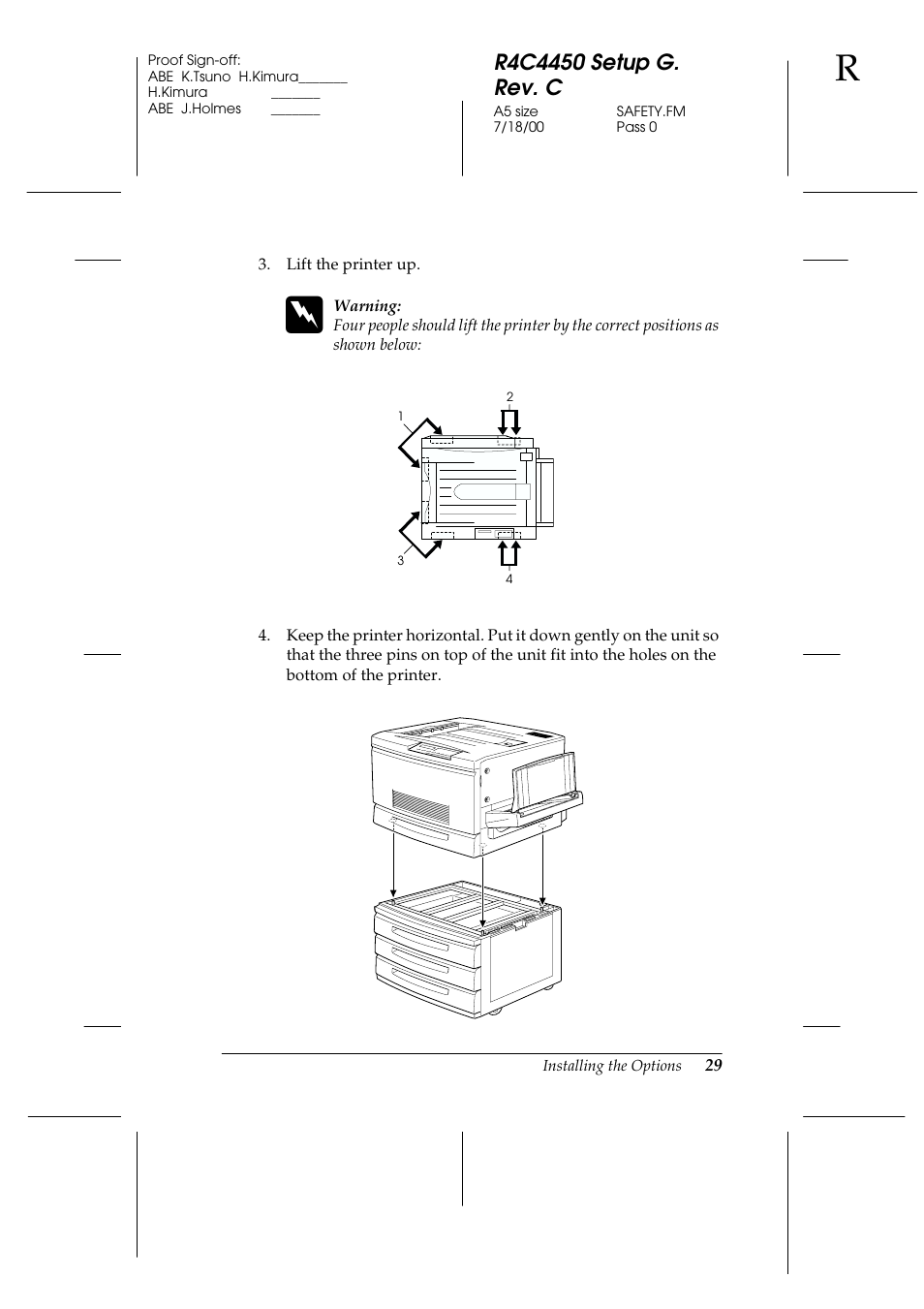 Epson EPL-C8200 User Manual | Page 37 / 90