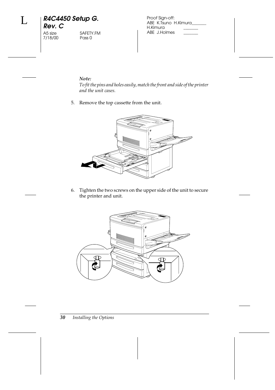 Epson EPL-C8200 User Manual | Page 38 / 90