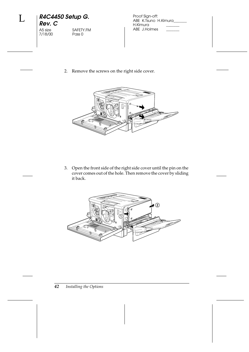 Epson EPL-C8200 User Manual | Page 50 / 90