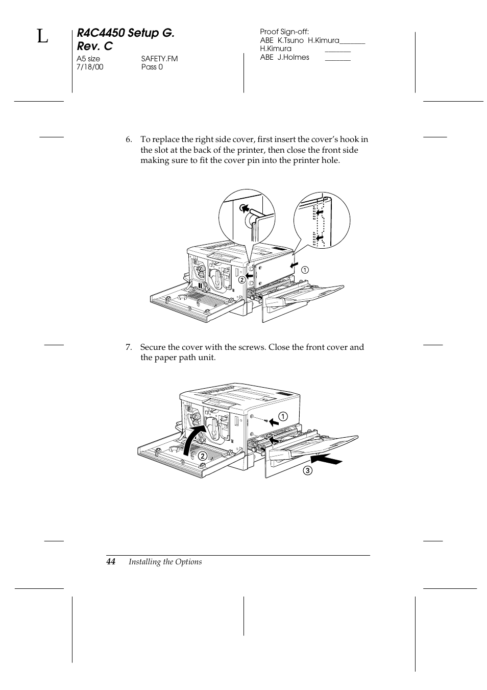 Epson EPL-C8200 User Manual | Page 52 / 90