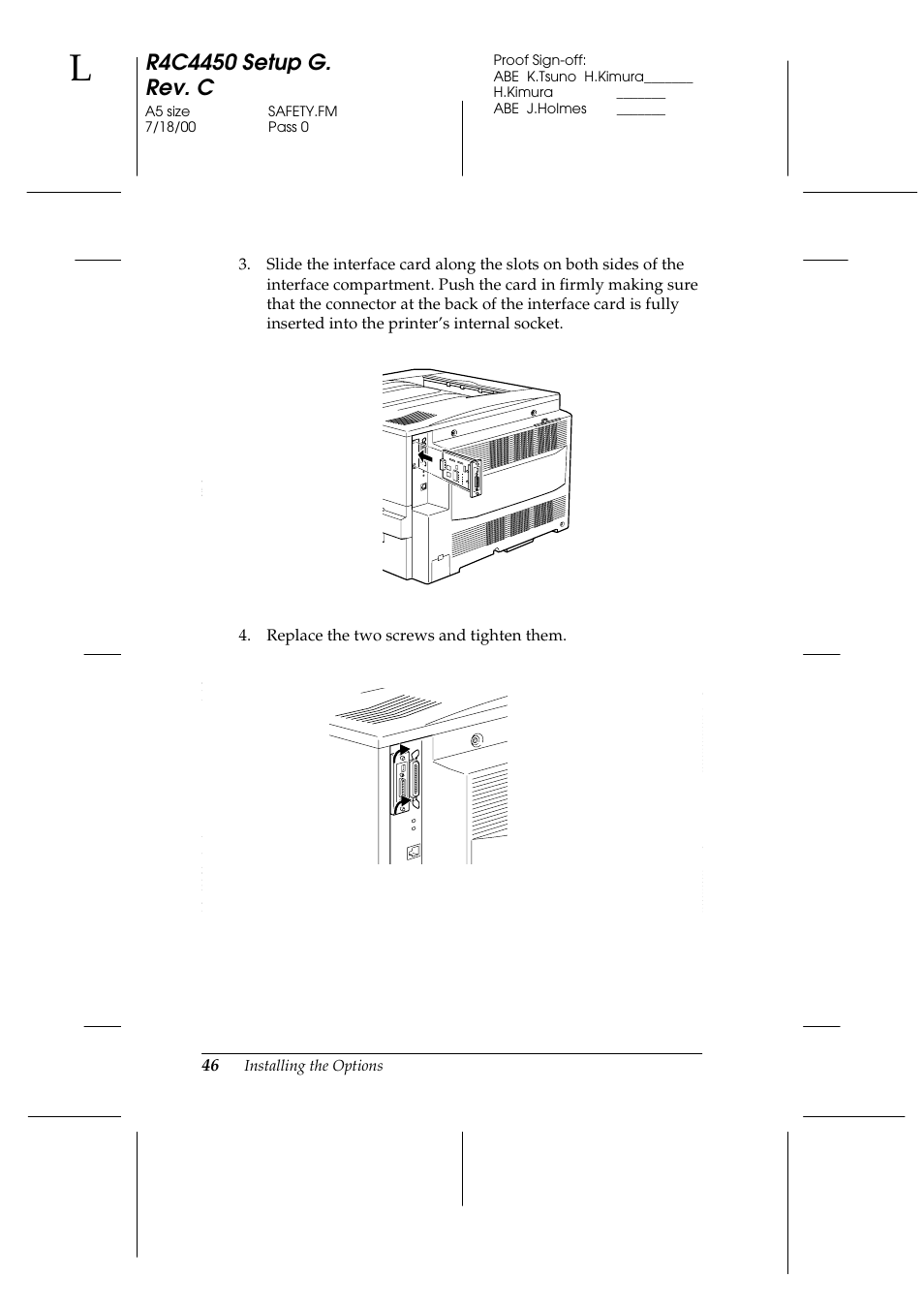 Epson EPL-C8200 User Manual | Page 54 / 90
