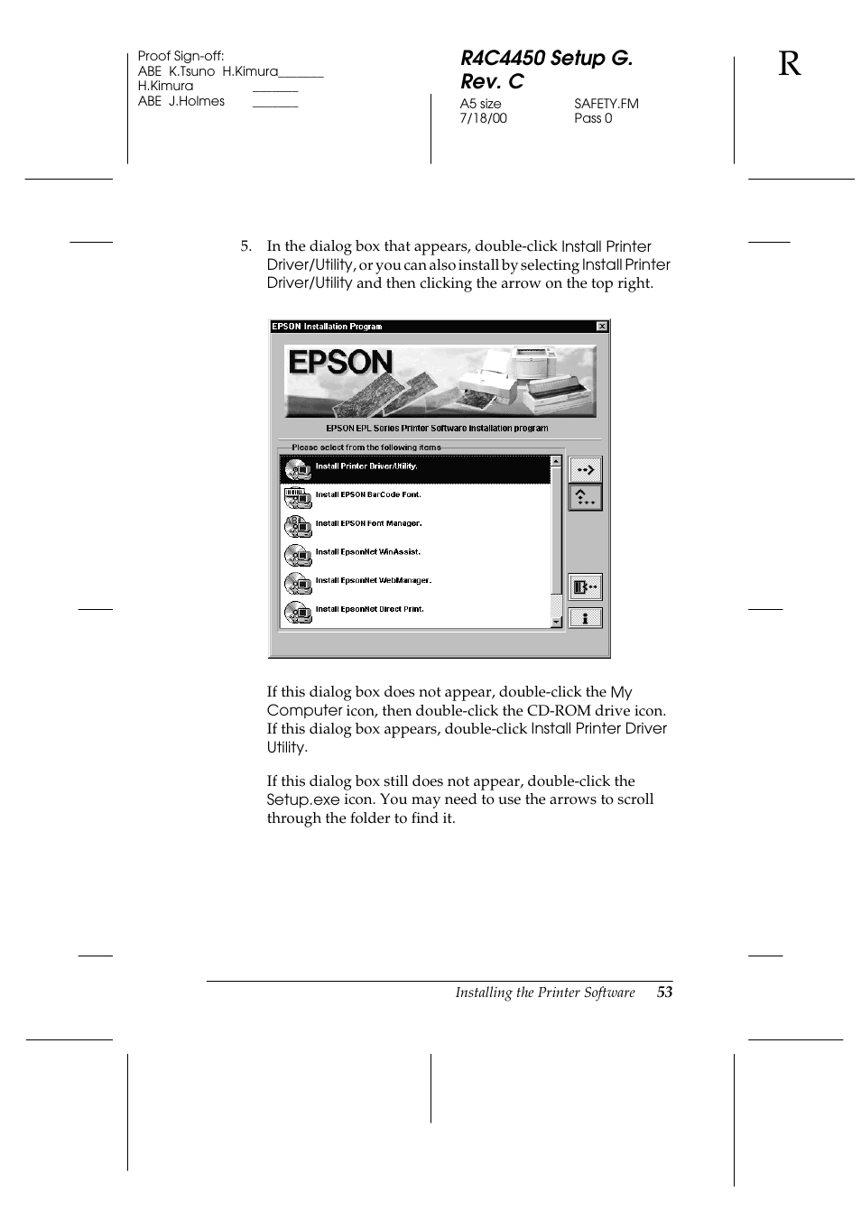 Epson EPL-C8200 User Manual | Page 61 / 90