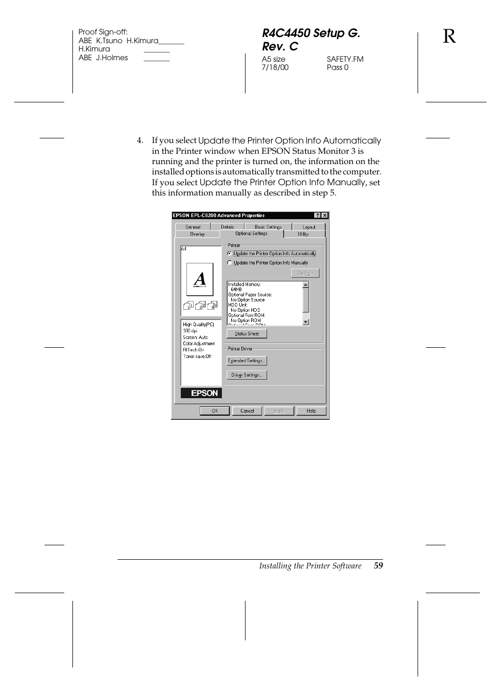Epson EPL-C8200 User Manual | Page 67 / 90