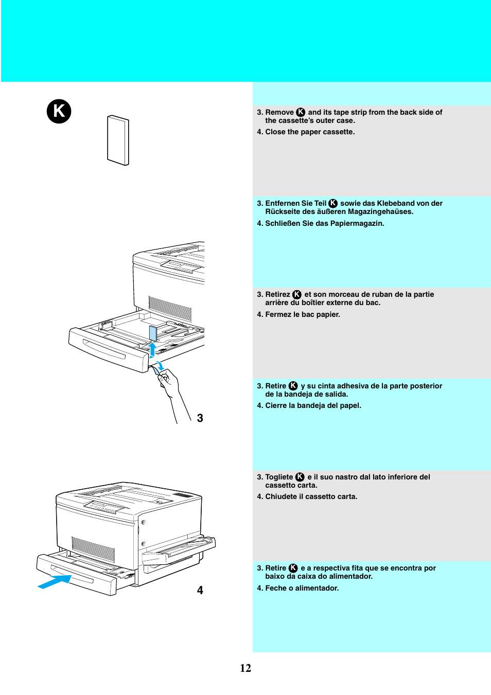 Epson EPL-C8200 User Manual | Page 12 / 24