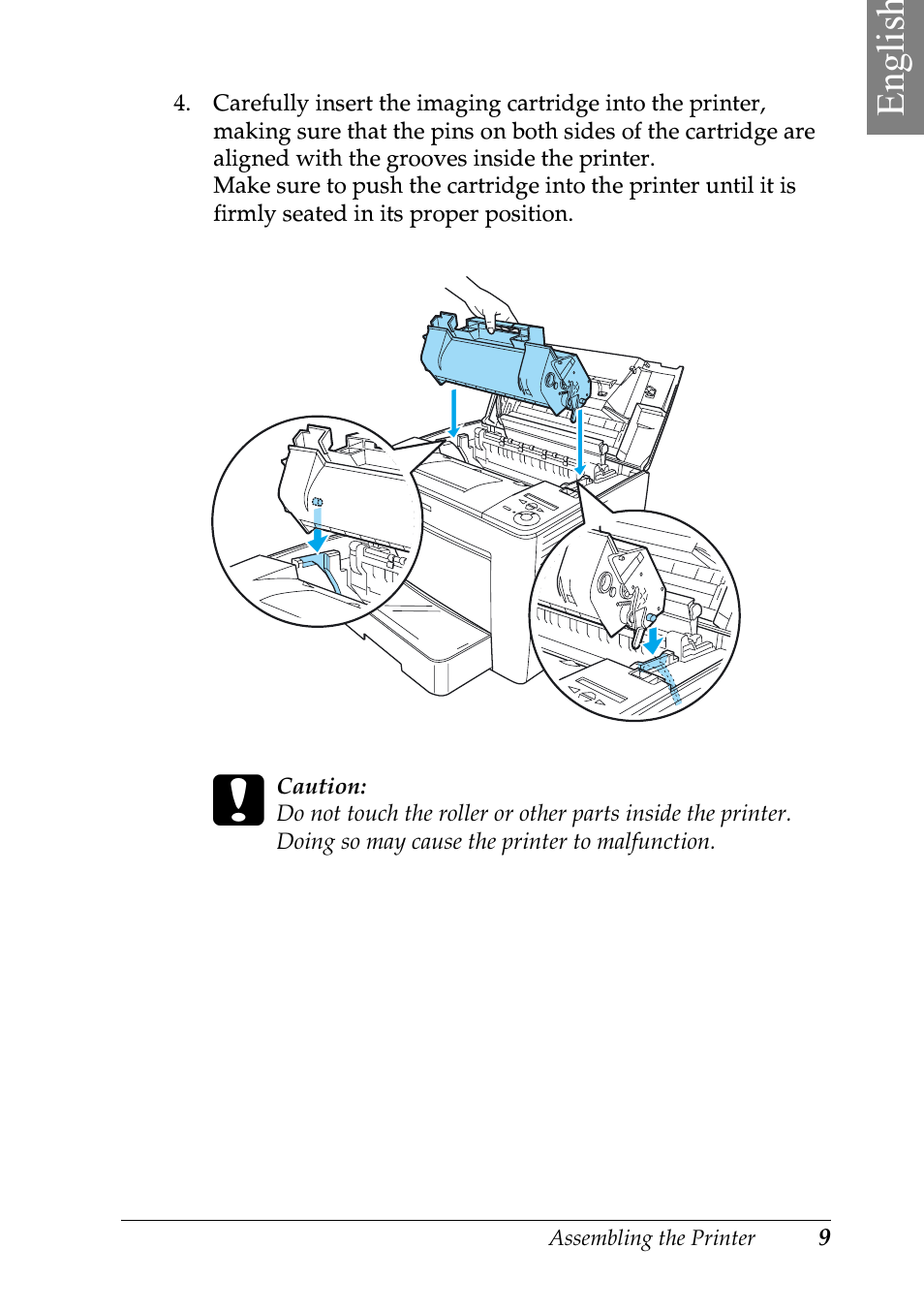Englis h | Epson EPL-N7000 User Manual | Page 13 / 50
