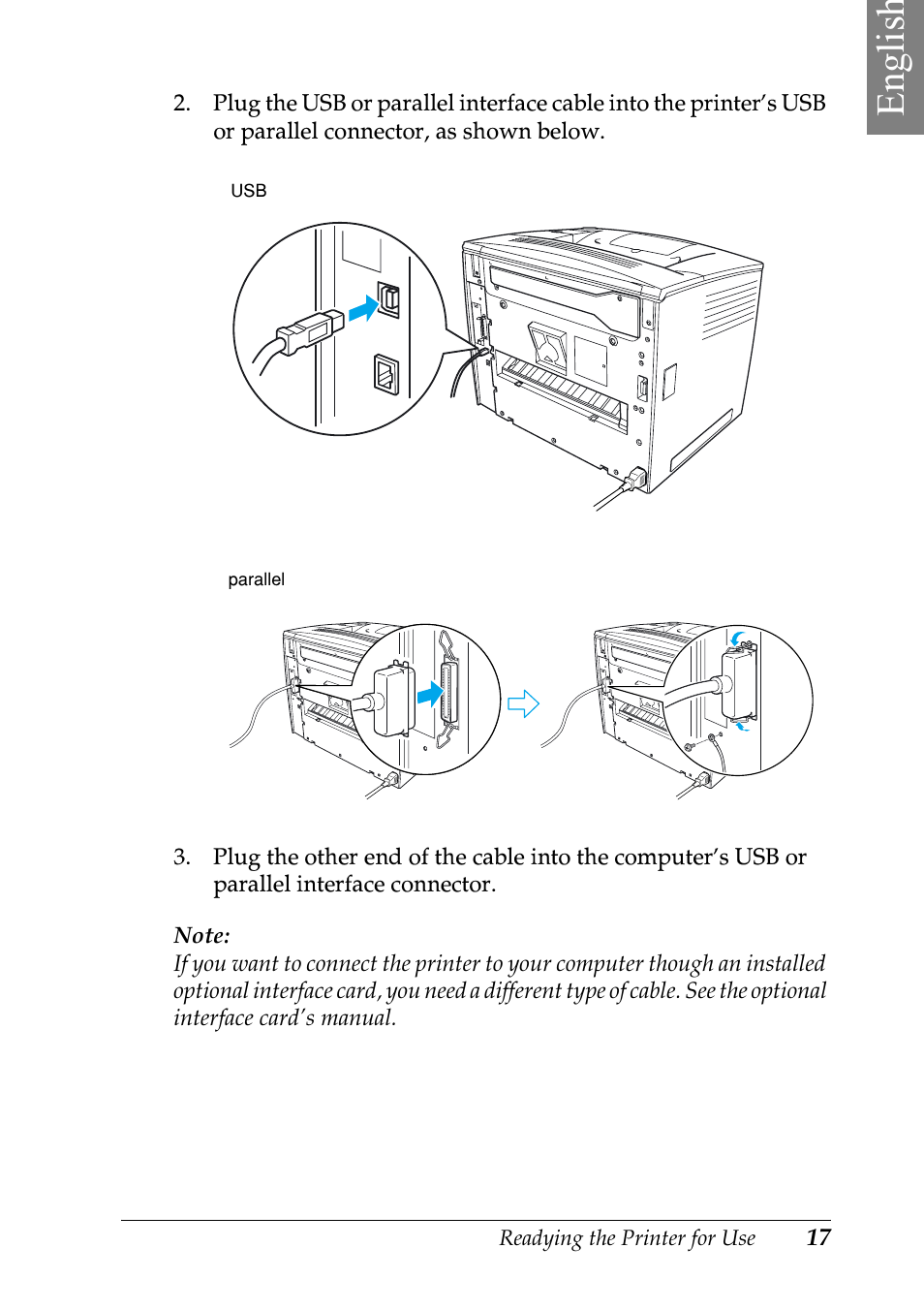 Englis h | Epson EPL-N7000 User Manual | Page 21 / 50