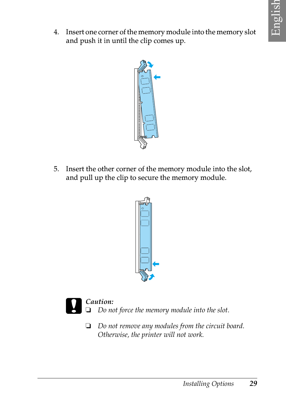 Englis h | Epson EPL-N7000 User Manual | Page 33 / 50