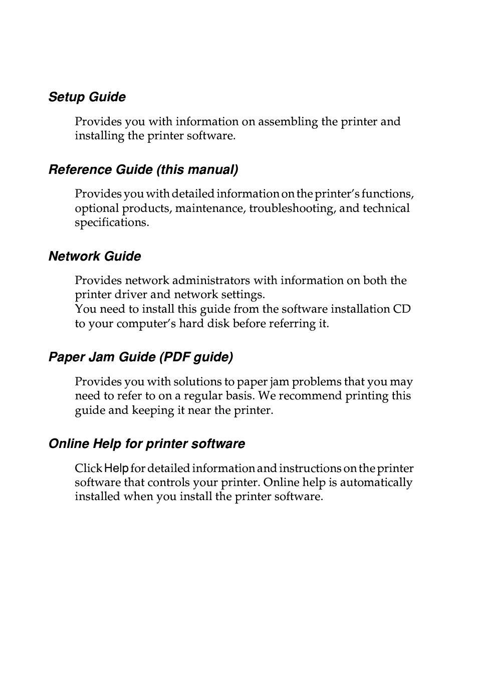 Epson EPL-N7000 User Manual | 496 pages