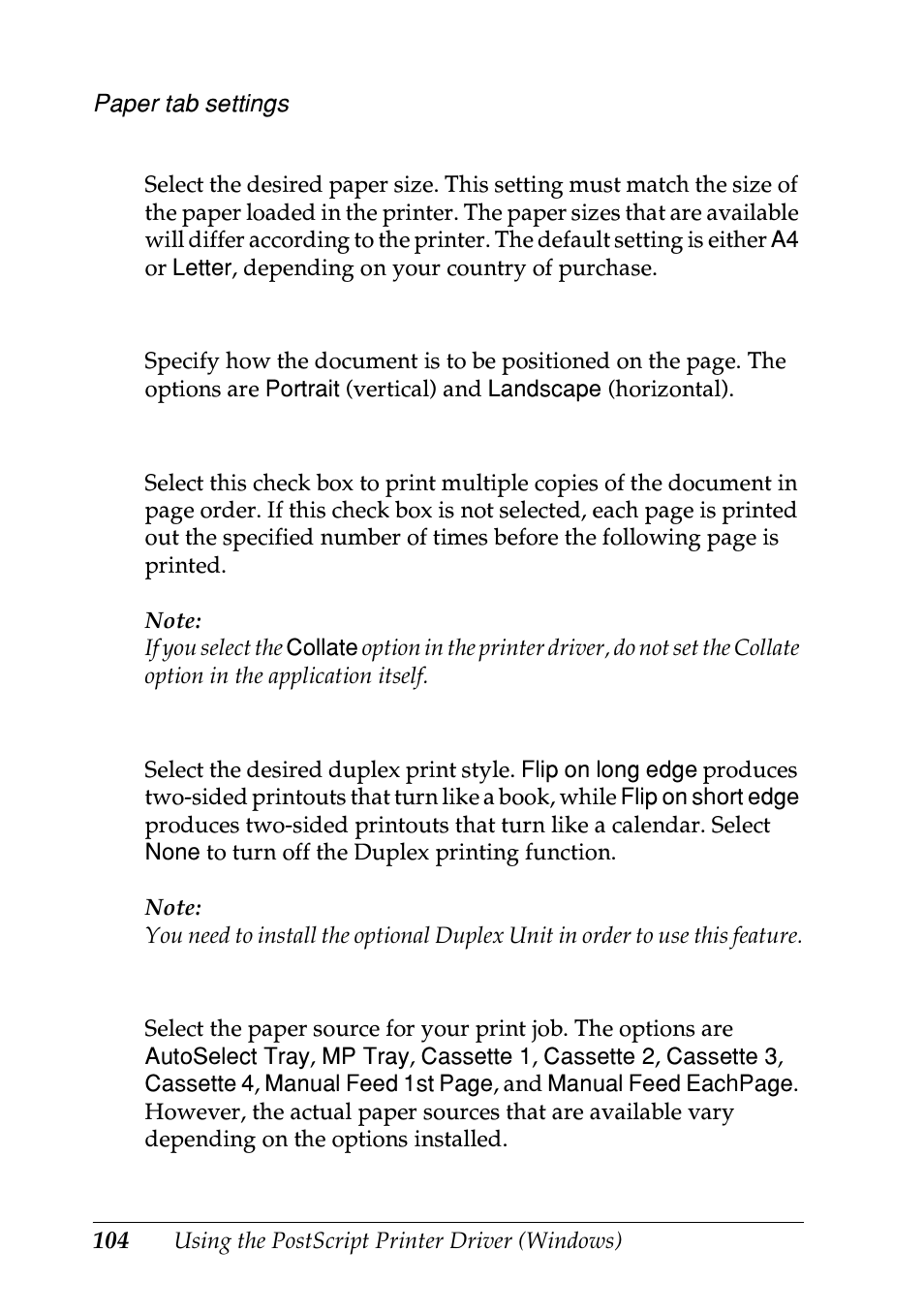 Epson EPL-N7000 User Manual | Page 115 / 496