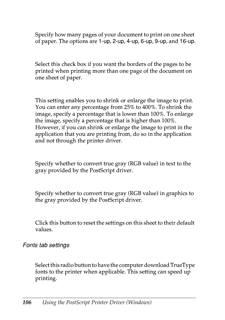 Epson EPL-N7000 User Manual | Page 117 / 496