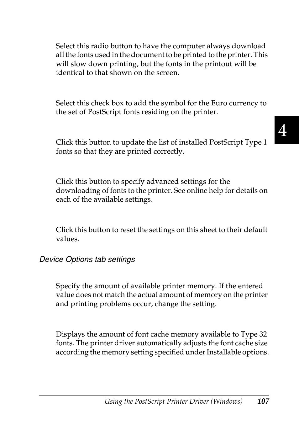 Epson EPL-N7000 User Manual | Page 118 / 496